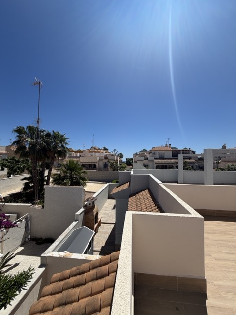 Private rooftop solarium with open views over La Mata