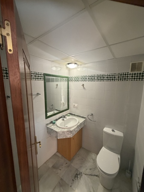 Second bathroom with shower