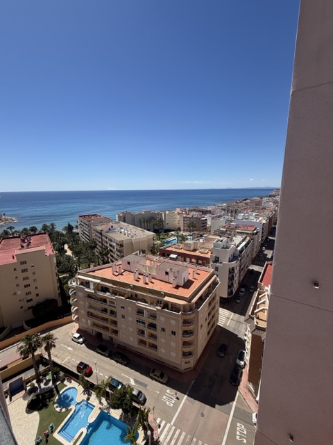 Panoramic Mediterranean view from the 14th floor